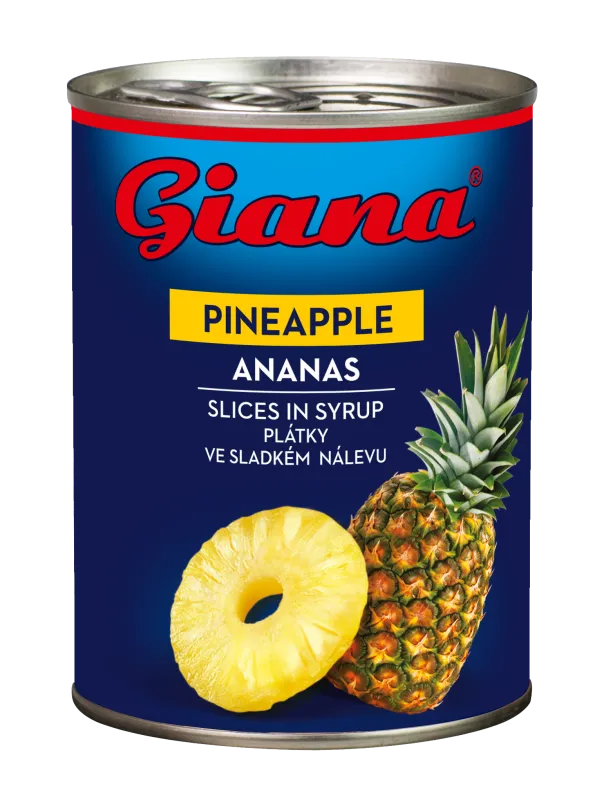 Ananas kolutovi 565/340g, Giana