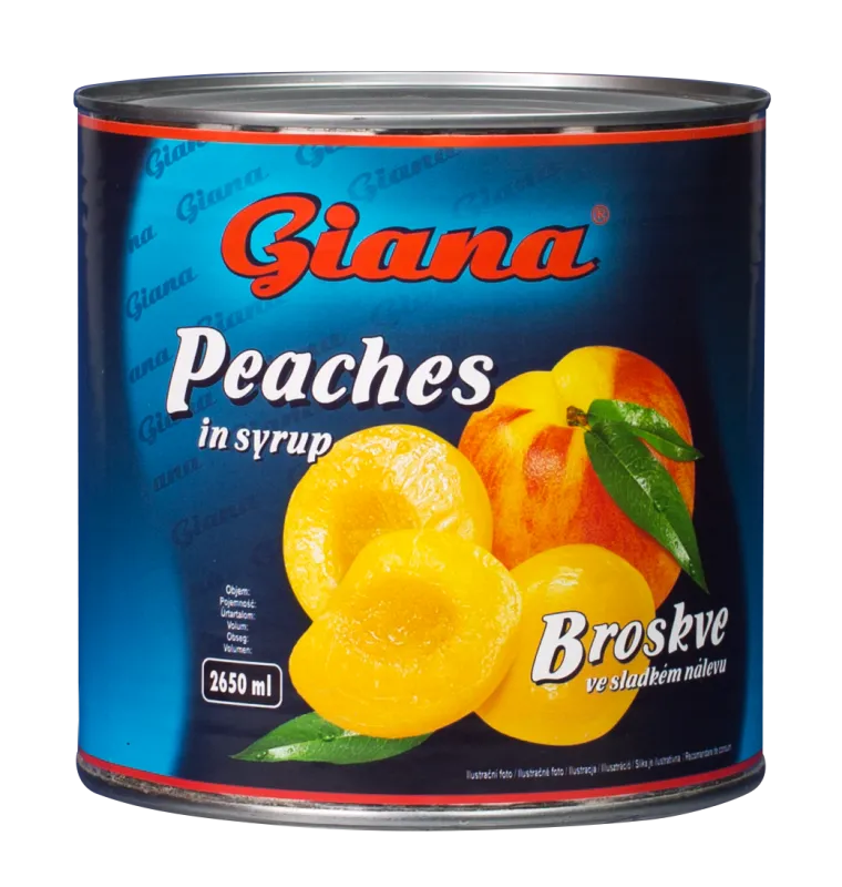 Breskve polovice 2600/1500g, Giana