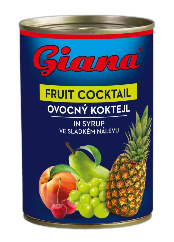Europski voćni koktel 410/250g, Giana