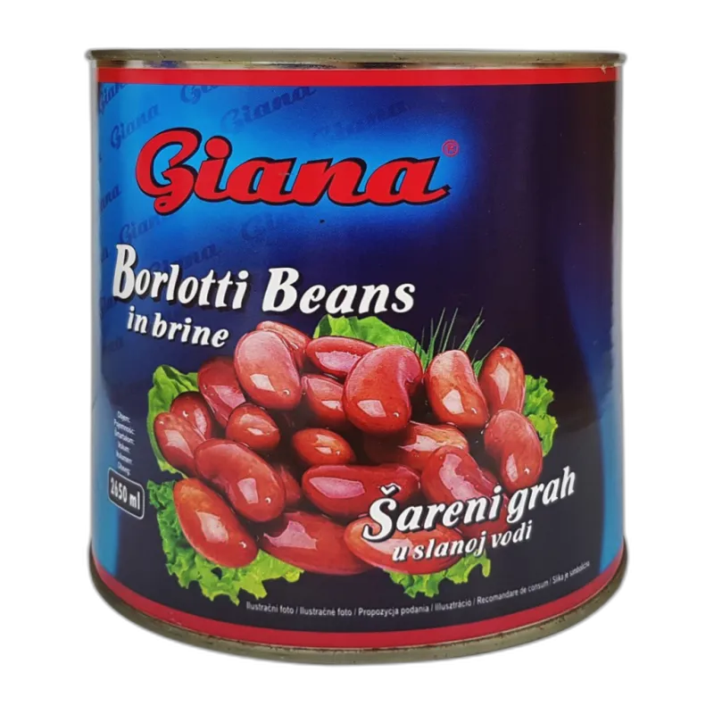 Grah šareni u slanoj vodi 2500/1500g, Giana