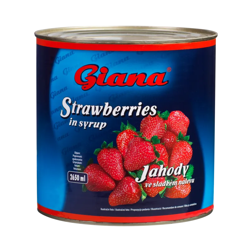 Jagode u blago slatkom naljevu 2550/1000g, Giana