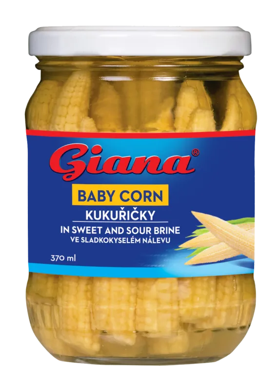 Kukuruz u klipićima 340/190g, Giana