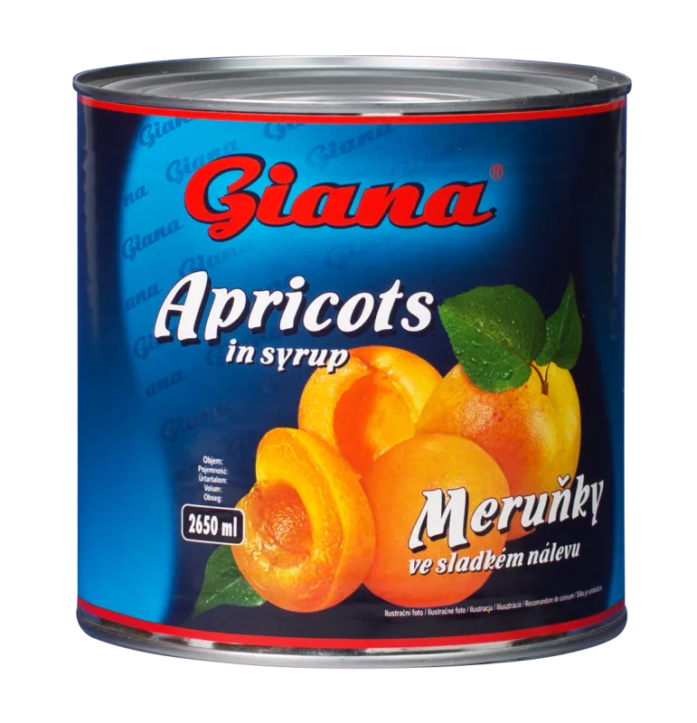 Marelice polovice 2500/1500g, Giana