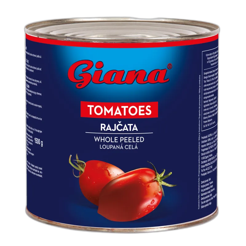 Rajčica oguljena cijela 2500/1500g, Giana