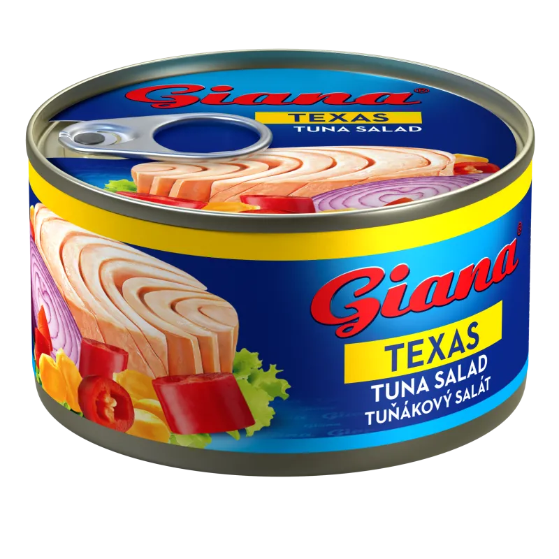 Tuna salata Texas 185g, Giana